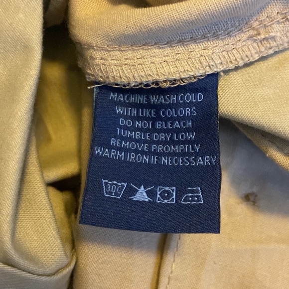 Charleston Threads Men’s Khaki Pants Slacks Size 36x32 Flat Front Classic Staple - Picture 9 of 12